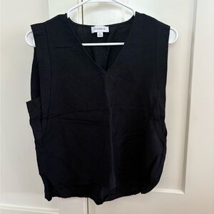 Evereve Classic Black Tank Top